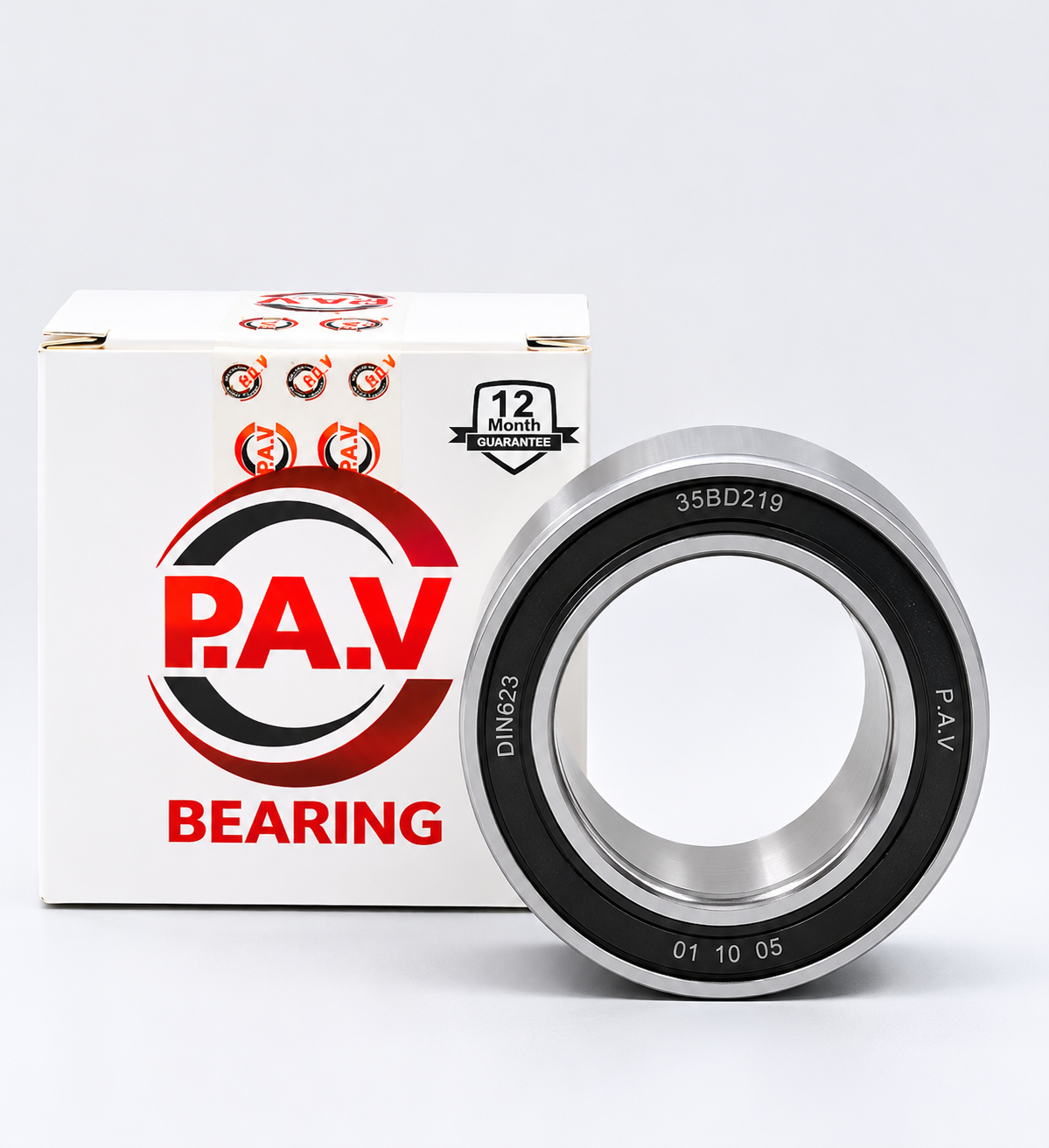 padv-35bd219-peugeot-ac-compressor-bearing.webp بلبرینگ کمپرسور کولر پژو ۴۰۵، پارس، آردی و ۲۰۶ PADV مدل 35BD219